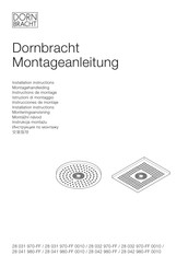 Dornbracht 28 042 980-FF 0010 Montagehandleiding