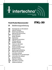 INTERTECHNO ITKL-30 Bedieningshandleiding