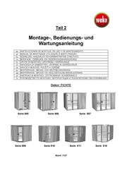 Weka 507 Series Gebruiks- En Onderhoudshandleiding