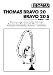 Thomas Bravo 20 Gebruiksaanwijzing