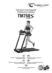 Christopeit Sport TM750S Montage- En Bedieningshandleiding