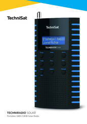 TechniSat TECHNIRADIO SOLAR Handleiding