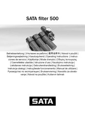 SATA filter 500 Gebruikershandleiding