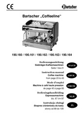 Bartscher 190.164 Bedieningshandleiding