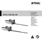 Stihl HSA 66 Handleiding