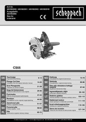 Scheppach 4901802000 Handleiding