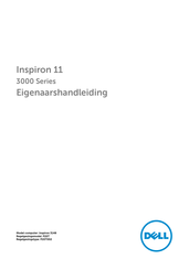 Dell P20T002 Handleiding