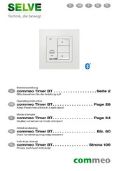 Selve commeo Timer BT Handleiding