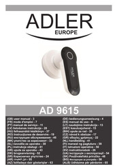 Adler europe AD 9615 Handleiding