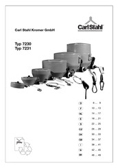 Carl Stahl Kromer 7231 Bedieningshandleiding