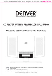 Denver Electronics MC-5220 MK2 Handleiding