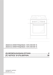 Amica 2022CC2.334EHiTbDpHbQX Gebruikershandleiding