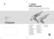 Bosch GWS Professional 9-115 Oorspronkelijke Gebruiksaanwijzing