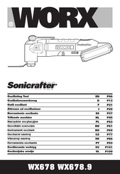 Worx Sonicrafter WX678 Handleiding