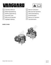 Vanguard 540000 Gebruiksaanwijzing