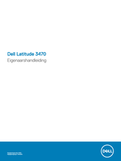 Dell Latitude 3470 Handleiding