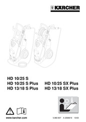 Kärcher HD 10/25 S Gebruiksaanwijzing