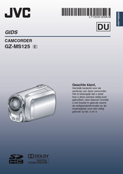 JVC GZ-MS125 Gebruikersgids