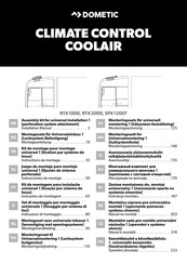 Dometic CoolAir SPX1200T Montagehandleiding