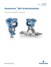 Emerson Rosemount 3051 Handleiding