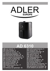 Adler europe AD 6310 Handleiding