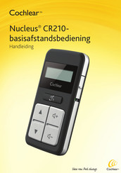 Cochlear Nucleus CR210 Handleiding