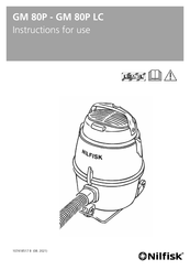 Nilfisk GM 80P Gebruiksaanwijzingen