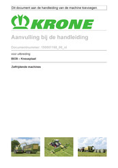 Krone B039 Handleiding