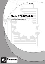 Diamond E77/BM4T-N Handleiding