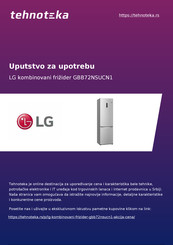 LG GBB72NSUCN1 Handleiding