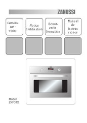 Zanussi ZNF31X Gebruiksaanwijzing