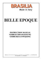 Brasilia BELLE EPOQUE Gebruiksaanwijzing