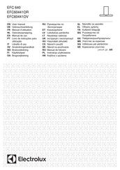 Electrolux EFC60441OV Gebruiksaanwijzing