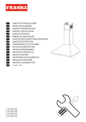 Franke FJO 624 XS Installatie-Instructies