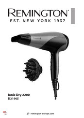 Remington Ionic Dry 2200 Handleiding