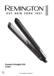 Remington Ceramic Straight 230 Handleiding