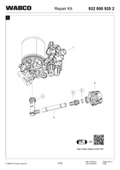 WABCO 932 500 920 2 Handleiding