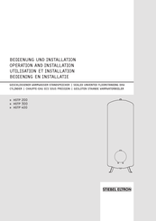 Stiebel Eltron HSTP 200 Handleiding Voor Bediening En Installatie