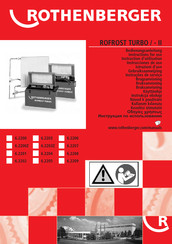 Rothenberger ROFROST TURBO II Gebruiksaanwijzing