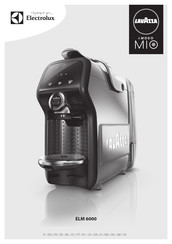 Electrolux Lavazza A Modo Mio ELM 6000 Gebruiksaanwijzing