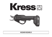 KRESS KG340 Series Handleiding