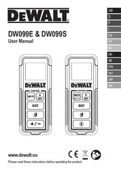 DeWalt DW099E Gebruikershandleiding