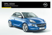 Opel ADAM 2015 Handleiding