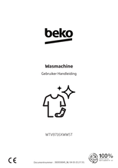 Beko WTV8716XWWST Gebruikershandleiding