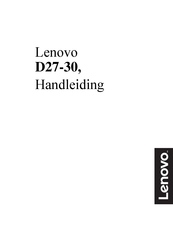 Lenovo D27-30 Handleiding