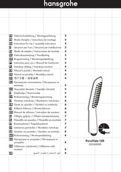 Hansgrohe PuraVida 120 28568 Series Gebruiksaanwijzing