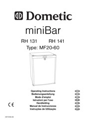 Dometic miniBar RH 141 Handleiding