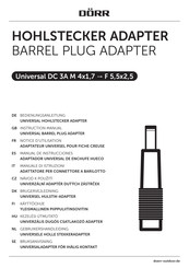 Dörr Universal DC 3A Gebruikershandleiding