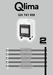 Qlima GH 741 RM Gebruiksaanwijzing