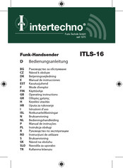 INTERTECHNO ITLS-16 Bedieningshandleiding